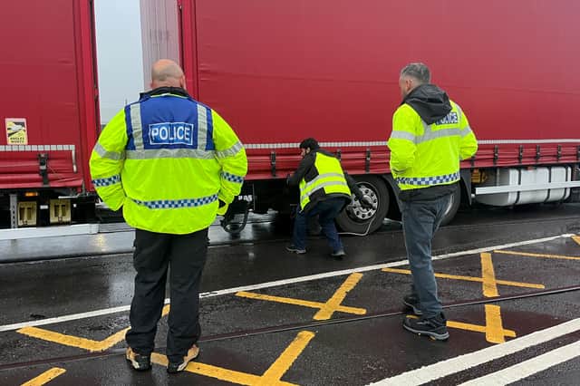 Police have searched 645 vehicles and arrested six people in a major crackdown on organised immigration crime across Yorkshire and Humberside.