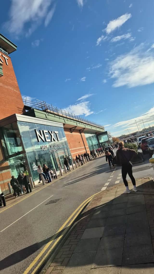 Meadowhall evacuation 22/10