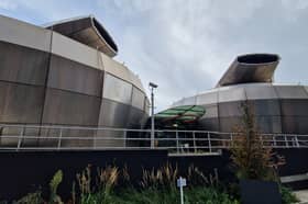 The former National Centre for Popular Music has been compared to curling stones. Hallam University is considering what to do with it.