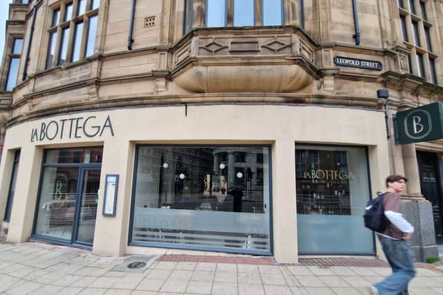 La Bottega closed in September due to flooding.