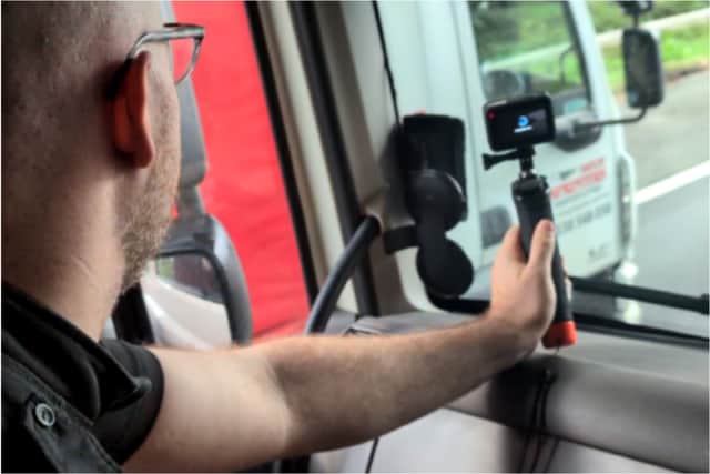 Sixty six drivers were caught committing 71 offences on the motorway in a four-day operation said South Yorkshire Police.