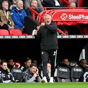 Chris Wilder's Sheffield United shared the spoils with Derby County. 
