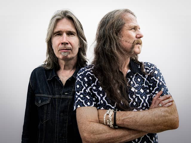 Del Amitri stars Justin Currie and Iain Harvie