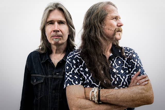 Del Amitri stars Justin Currie and Iain Harvie