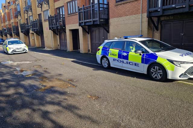 Police on Hyde Park Terrace