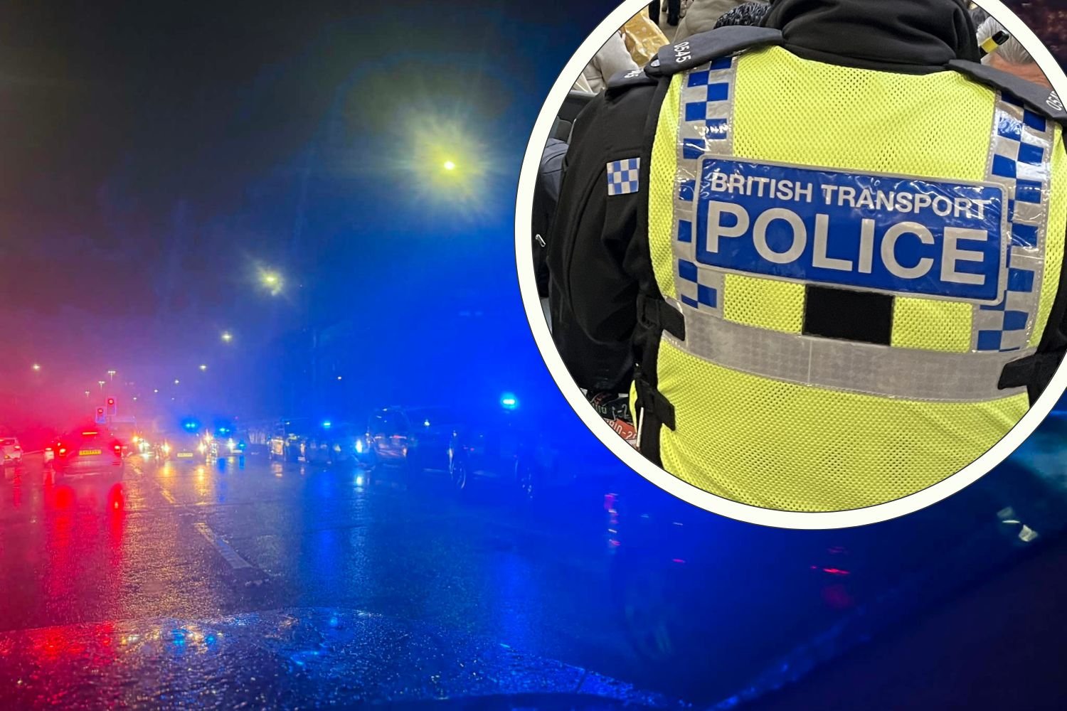 Large-scale disorder at Sheffield Station blamed on football fans