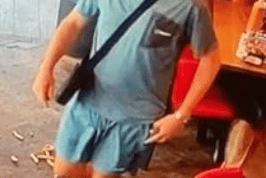 He is described as being in his 30s, of medium build with dark short hair.
