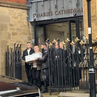 Tearful mourners carry tiny casket as funeral held for murdered newborn baby in Sheffield