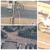 Hunt for off-road biker caught on CCTV pulling wheelie in Sheffield as police investigate crash