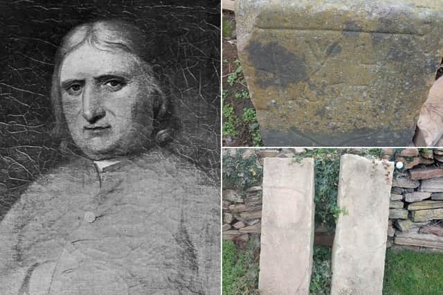 Mahlon Stayce (left) from Handsworth, Sheffield, travelled to America in 1678 to found a plantation that would go on to become the modern capital city of New Jersey.  Campaigners now say a burial ground and headstones connected to his Quaker group may be lost to planned housing developments