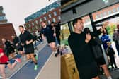 Eddie Hearn took part in the Matchroom Fight Day 5k at Sheffield Olympic Legacy Park before Dalton Smith's boxing success on Saturday.