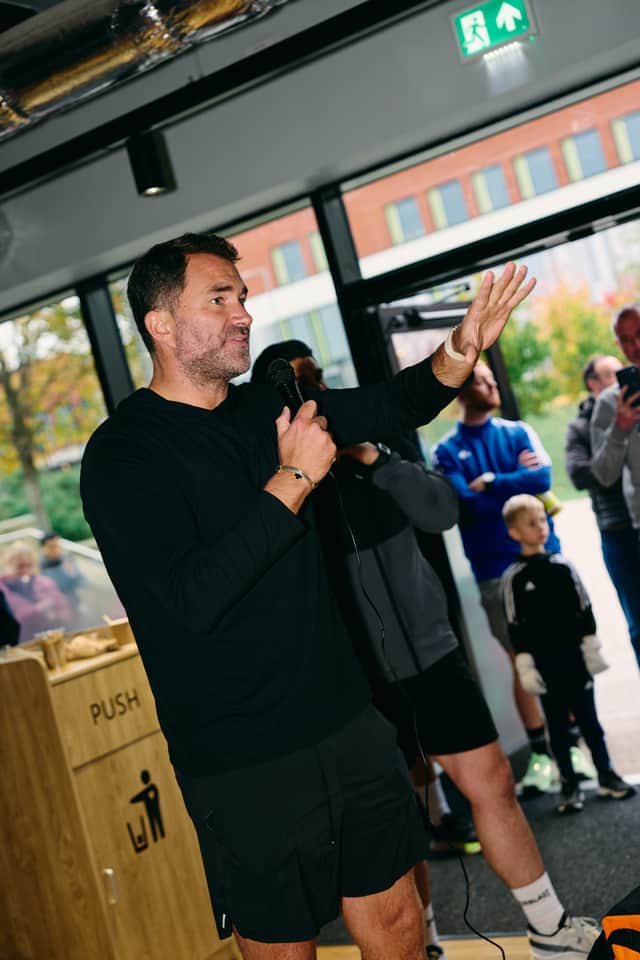 The event saw boxing fans, running enthusiasts and local residents take part in a 5K route, with Chair of Matchroom Sport, Eddie Hearn, joining participants to take on the challenge.