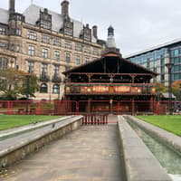 Work begins on Sheffield Christmas Market as main bar takes shape