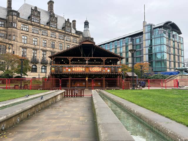 Work is underway on the Alpine Lodge