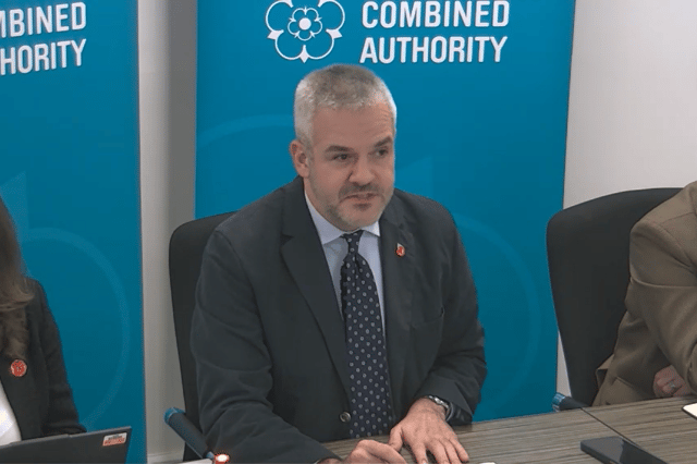 Mayor Coppard said he has "huge ambitions" for tram extensions and trains