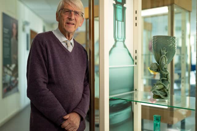 Professor John Parker, Director of Turner Museum of Glass