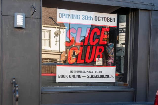 Slice Club opens on October 30.