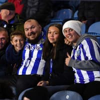 Sheffield Wednesday fans pictured in draw against Cambridge United - another big crowd