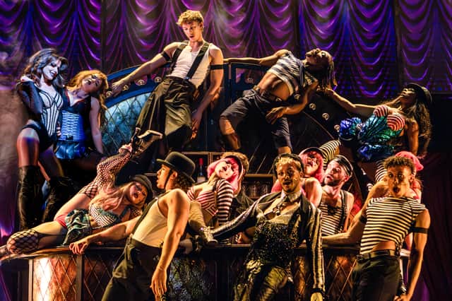 The show is full of non-stop dance and music