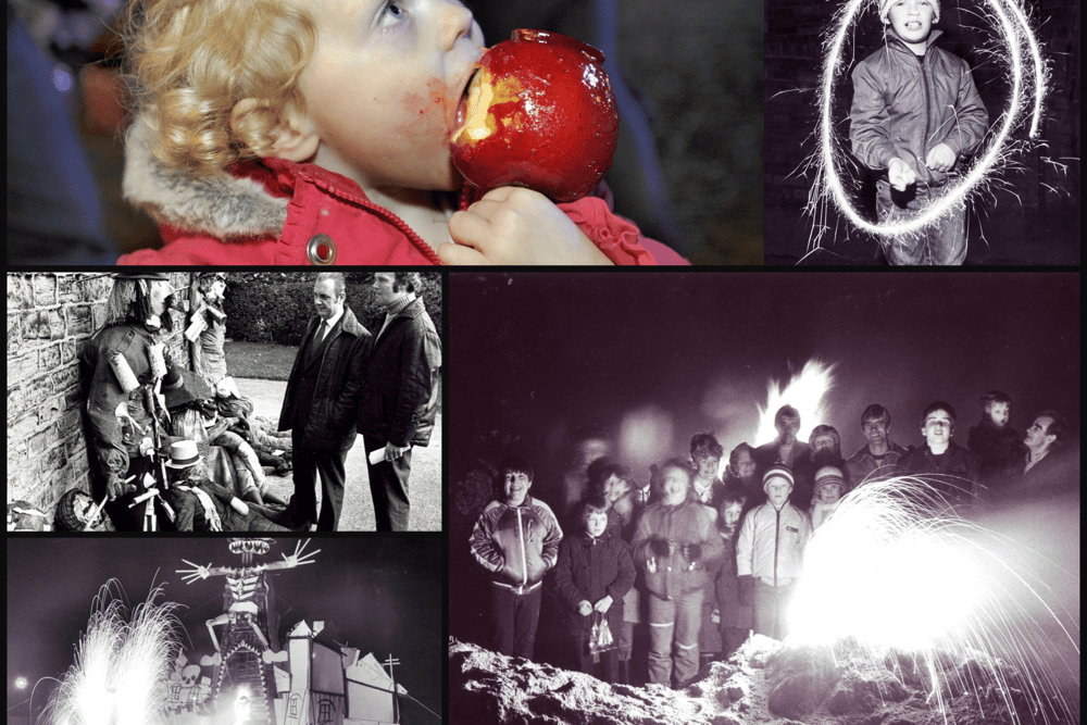 Retro photos of Bonfire Night celebrations from the 1960s to today