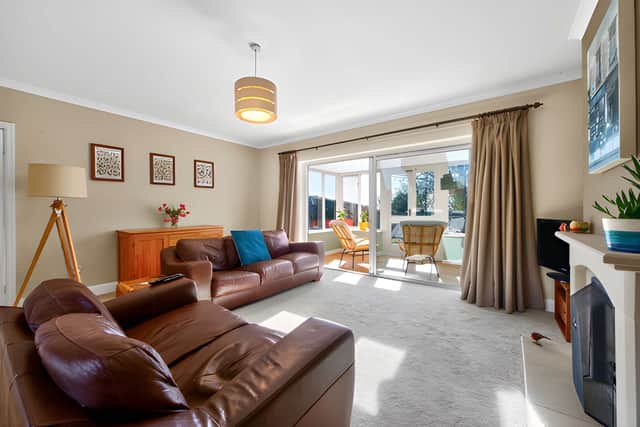 A generous lounge and separate dining room give the home a choice of spaces for relaxed evenings and family gatherings