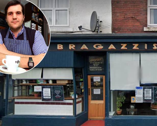 Bragazzis, on Abbeydale Road announced today (October 29) that they had been forced to close down.