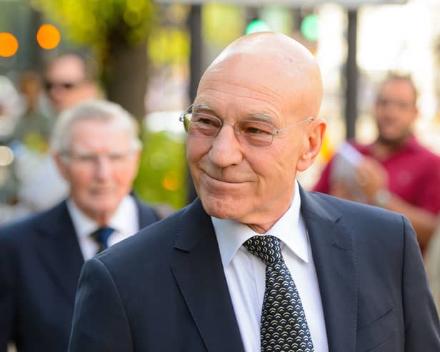 Sir Patrick Stewart arriving at the Labour Summer Party at the Roundhouse, in Camden, north London in 2019 (Dominic Lipinski/PA)