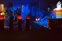 "Nightmare on Adkins Road" - Sheffield mum Keeley Smith is bringing back her annual Halloween display to raise funds for her son's football club