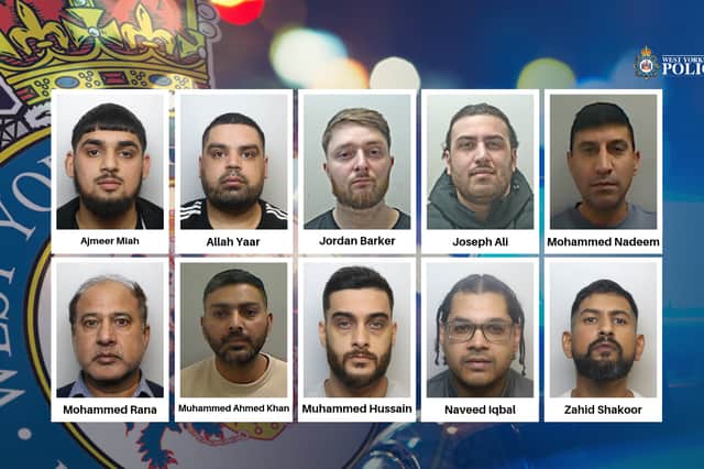 The gang who were sentenced