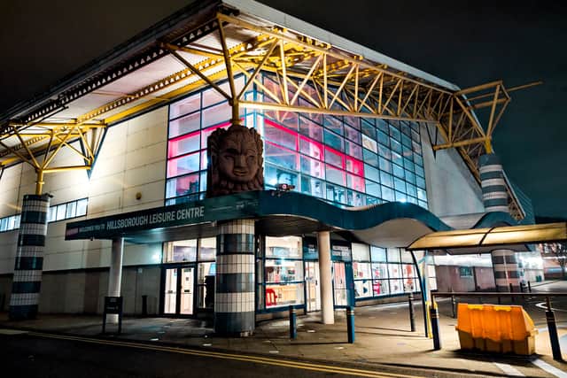 Hillsborough Leisure Centre, which will have upgrades costing £11m