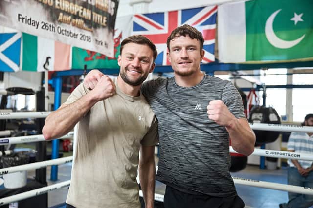 Dalton Smith and Josh Padley
Picture By Mark Robinson Matchroom Boxing