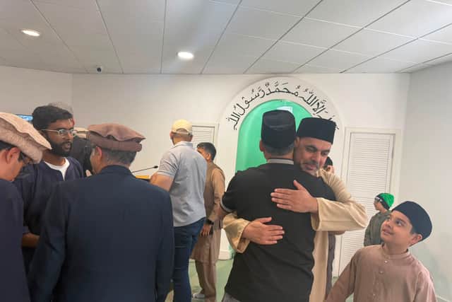 Eid-ul-Adha celebration at Baitul Afiyat Mosque, Sheffield