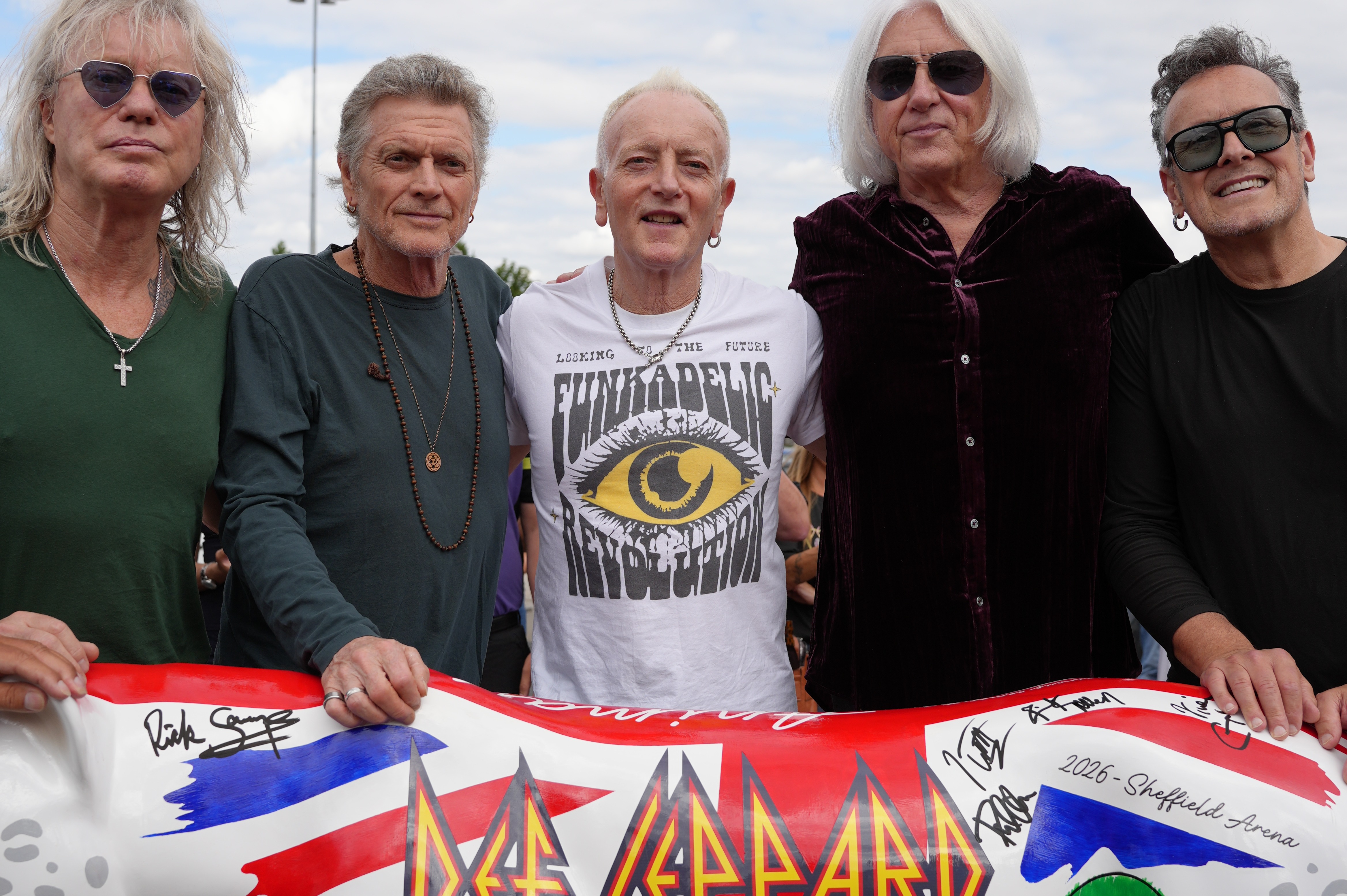 Sheffield rock legends Def Leppard sign Pride of Yorkshire lioness