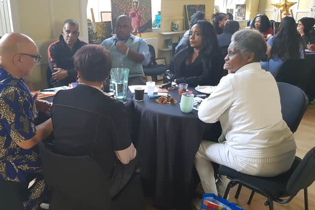 group discussions Sheffield People Assembly