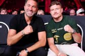 Sheffield, UK: Chairman of Matchroom Boxing Eddie Hearn with Dalton Smith during tonights Matchroom Boxing event.
6 June 2026
Picture By Mark Robinson Matchroom Boxing