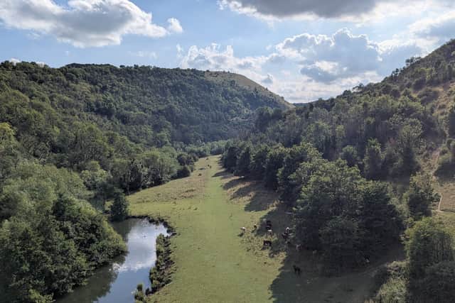 Any Mighty Hike across Britain is sure to come with stunning views like this, taken from the bridge by the Headstone Tunnel on the Monsal Trail.