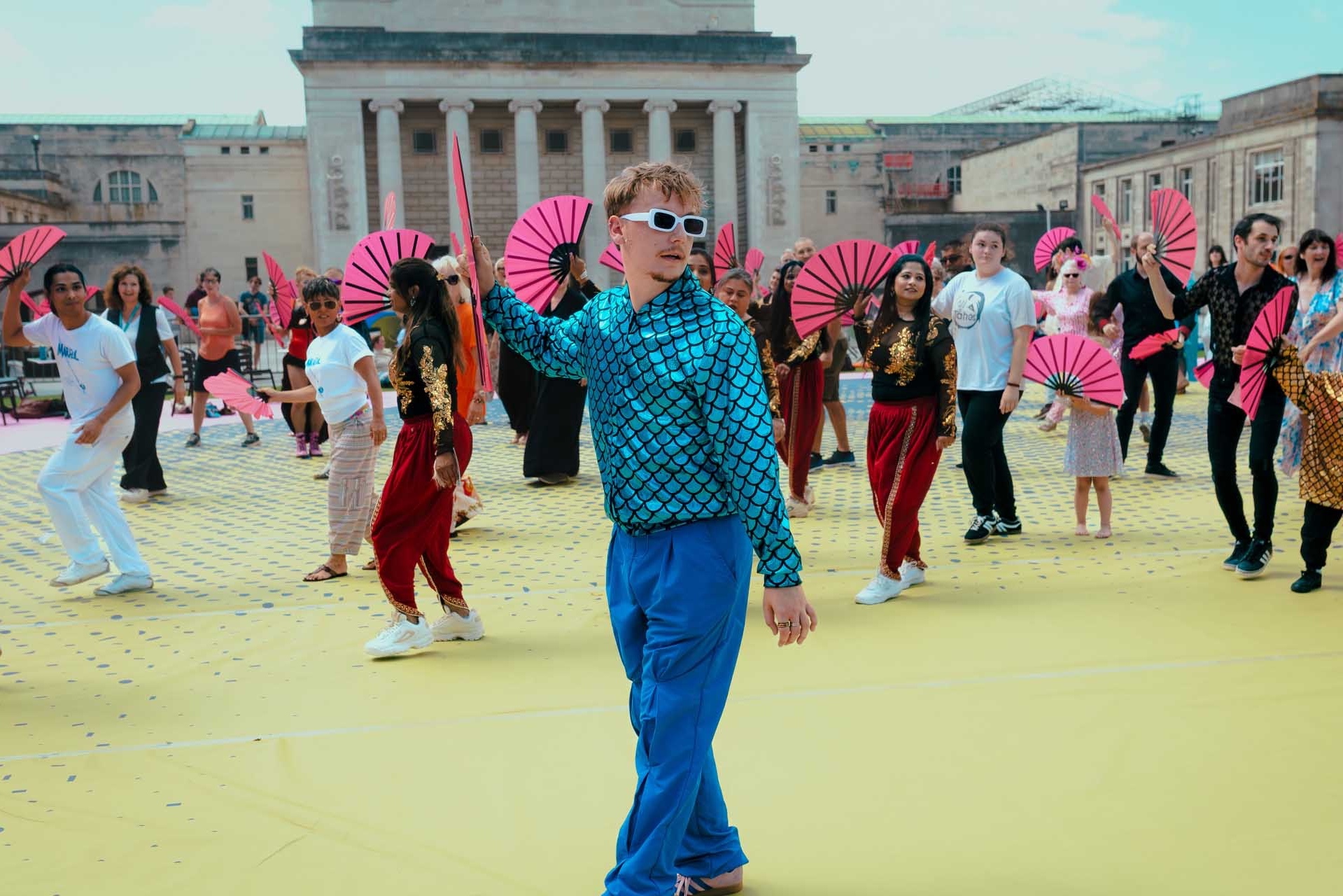 Wentworth Woodhouse’s posh party past heads into the gardens for a family day of dance, play, theatre and fun