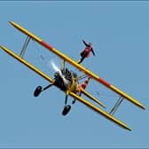 Wing walk - looks pretty simple...