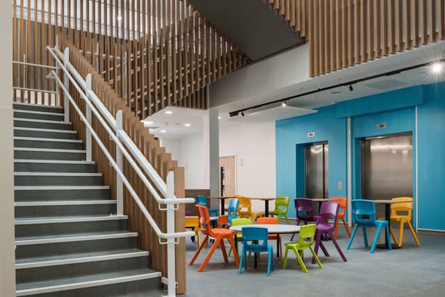 Internal photo of The Spark – home of the National Centre for Child Health Technology in Sheffield
