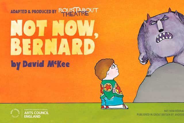 Not Now, Bernard header