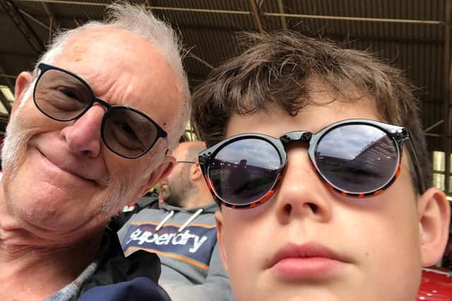 Me and my grandpa at Bramall Lane