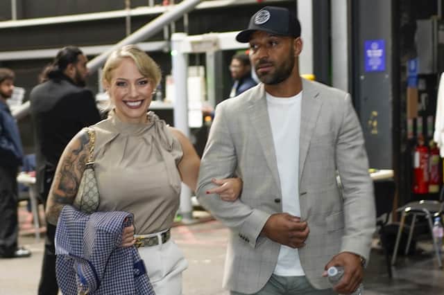 Kell Brook with Ebanie Bridges Most Valuable Promotions 1