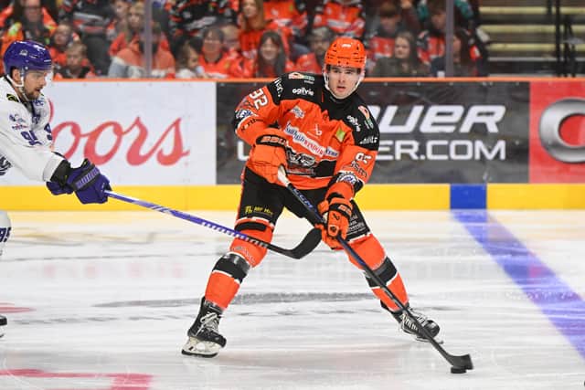 Steelers top scorer Mitchell Balmas looking forward to the weekends games against Manchester