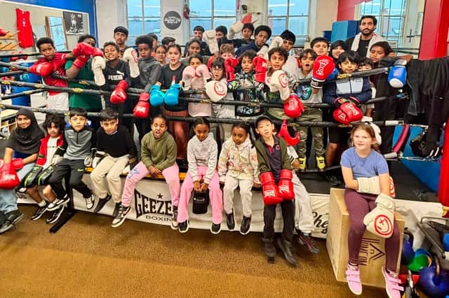 Summer camp over for school kids at Sheffield City Boxing