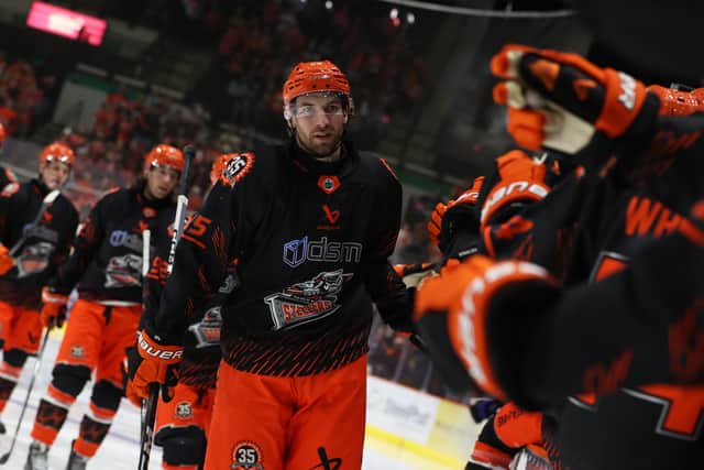 Former NHL'er Tim Gettinger was on the scoresheet against the Storm