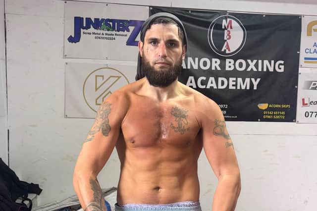 Liam Cameron at his new gym