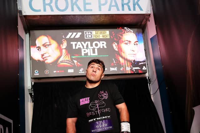 Unforgettable night at Croke Park for Dave Allen  Pic Mark Robinson Matchroom