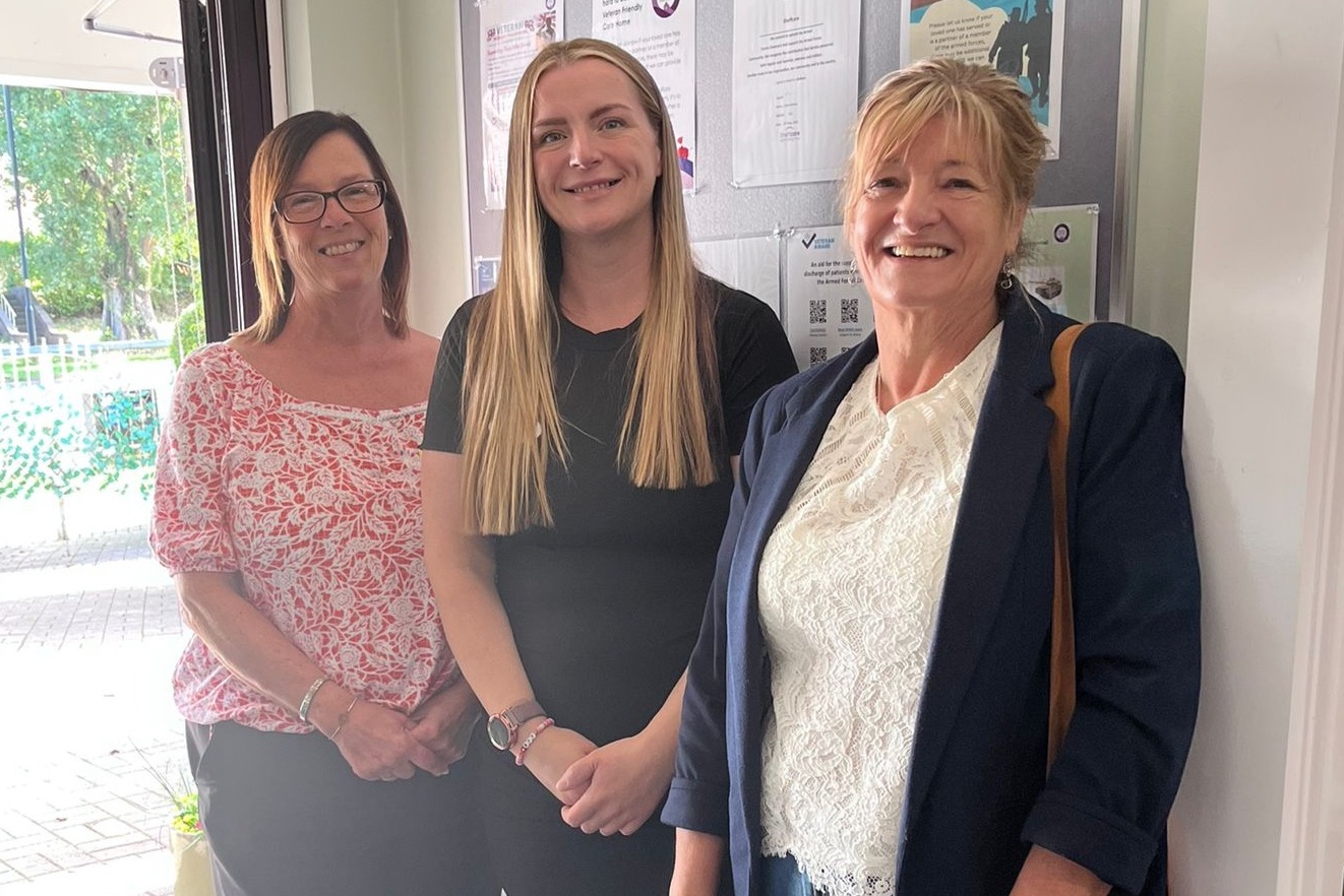 Care homes charity welcomes Armed Forces Champion as veterans scheme grows