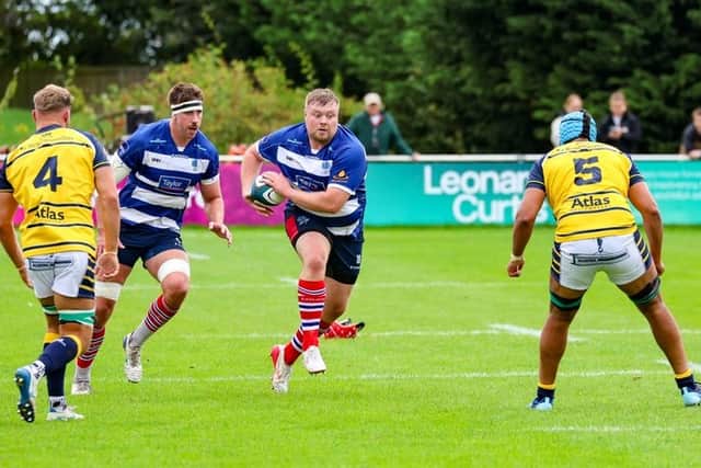 George Rogers on the charge