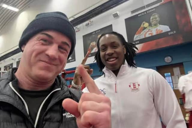 Reagan Denton and Emmanuel Kargbo